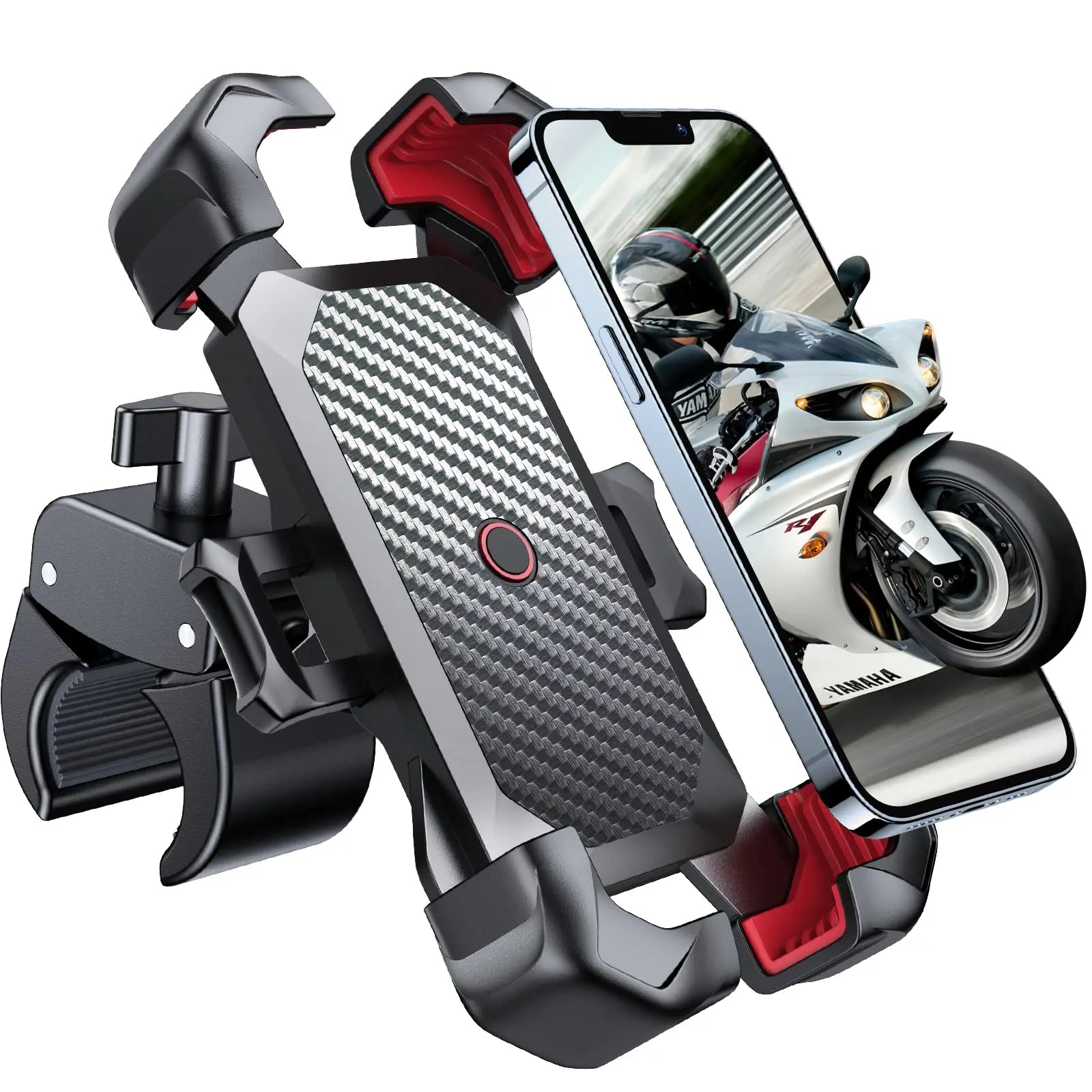 Joyroom 360° Motorcycle & Bike Phone Mount – Universal Shockproof Holder for 4.7"–7" Phones
