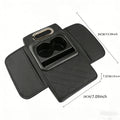 Car Center Console Organizer with Cup Holder & Armrest Cushion Pad