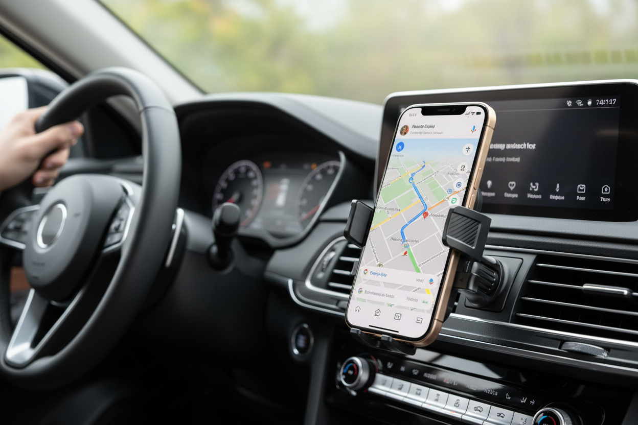 Joyroom 360° Car Phone Mount – Air Vent Holder | One-Hand Operation | Fits 4.7–6.9" Phones