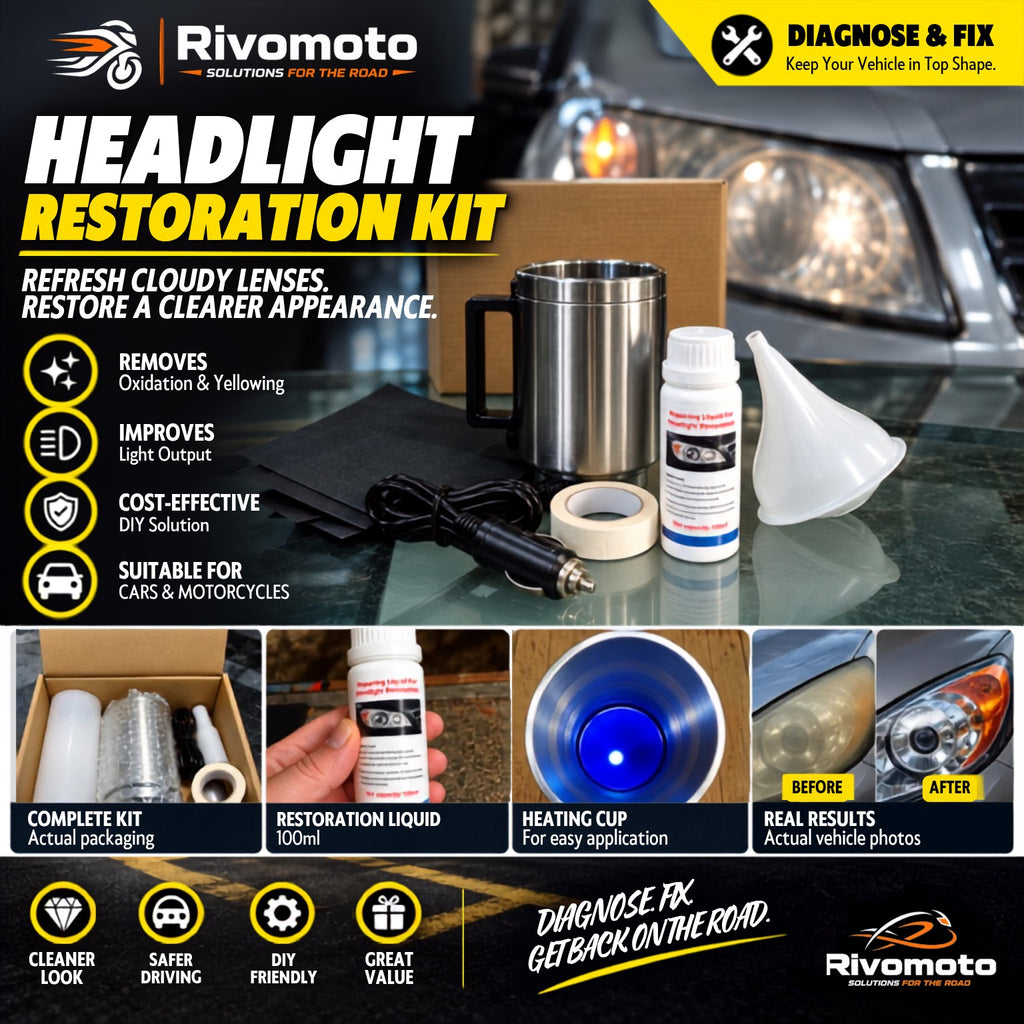 RivoMoto Headlight Restoration Kit – final high-resolution master cover