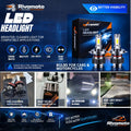 RivoMoto LED Headlight Bulbs for Cars & Motorcycles – Better Visibility