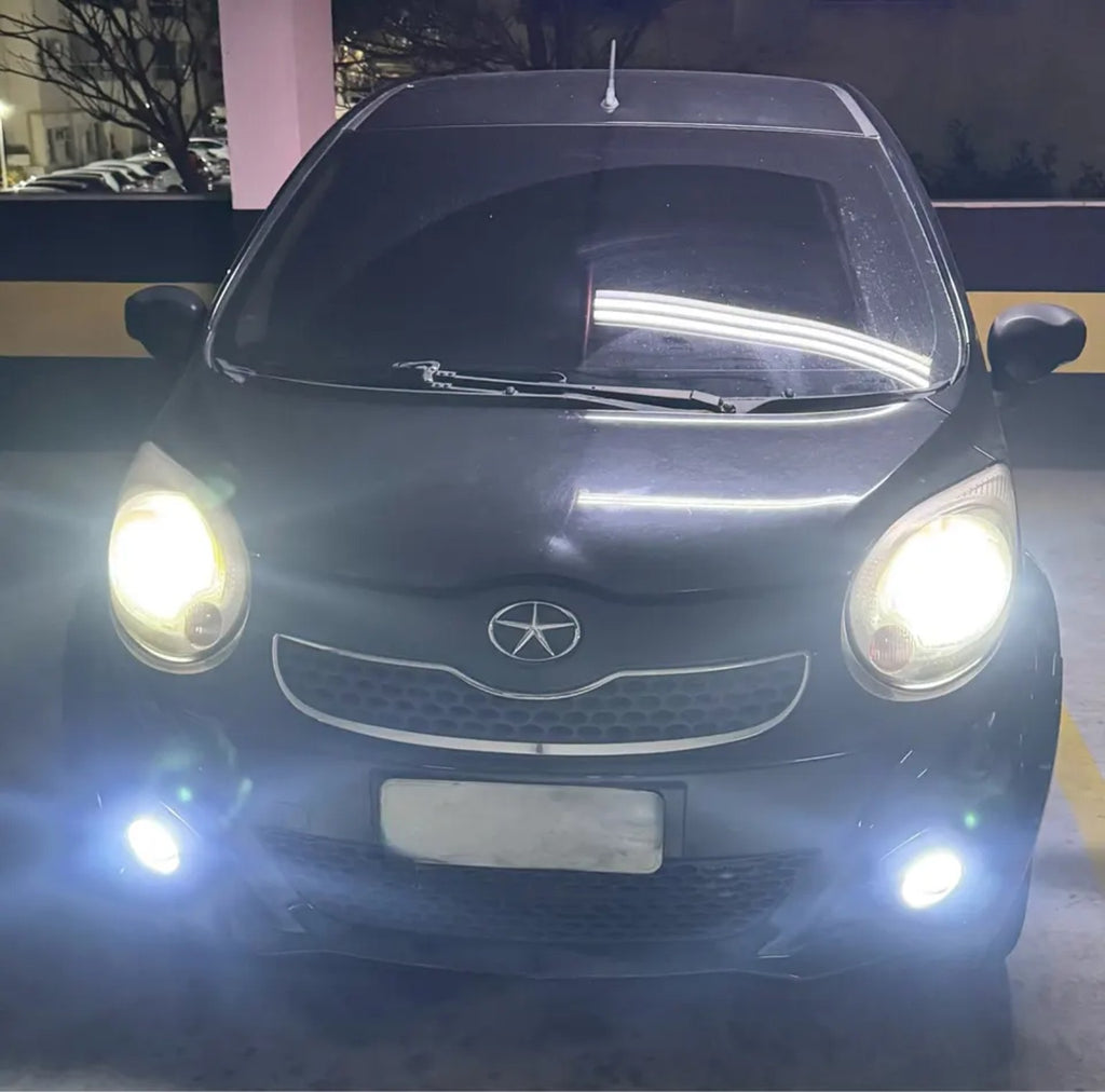 RivoMoto LED headlight bulbs real vehicle installation