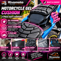 RivoMoto Motorcycle Gel Cushion – portada magenta Beauty & Comfort aprobada