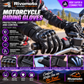 RivoMoto Motorcycle Riding Gloves – portada aprobada Ride Safer & Connected