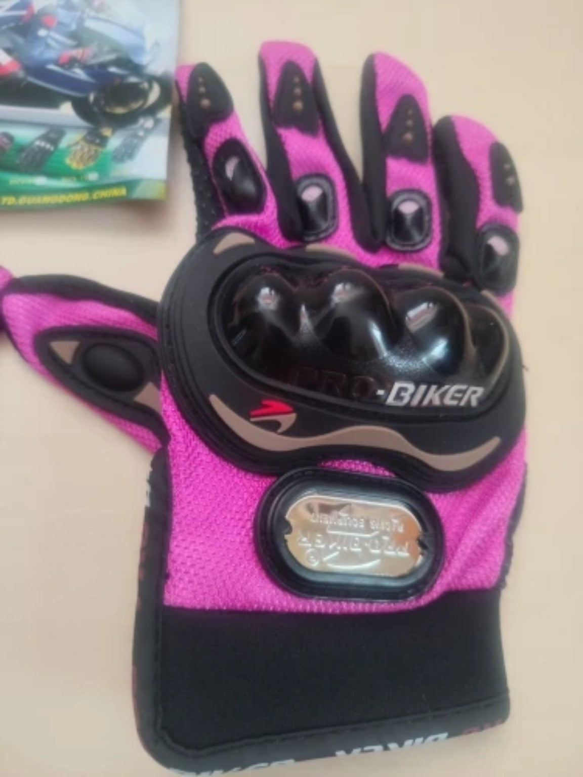 Fotografía real de cliente de guantes PRO Biker - 118817
