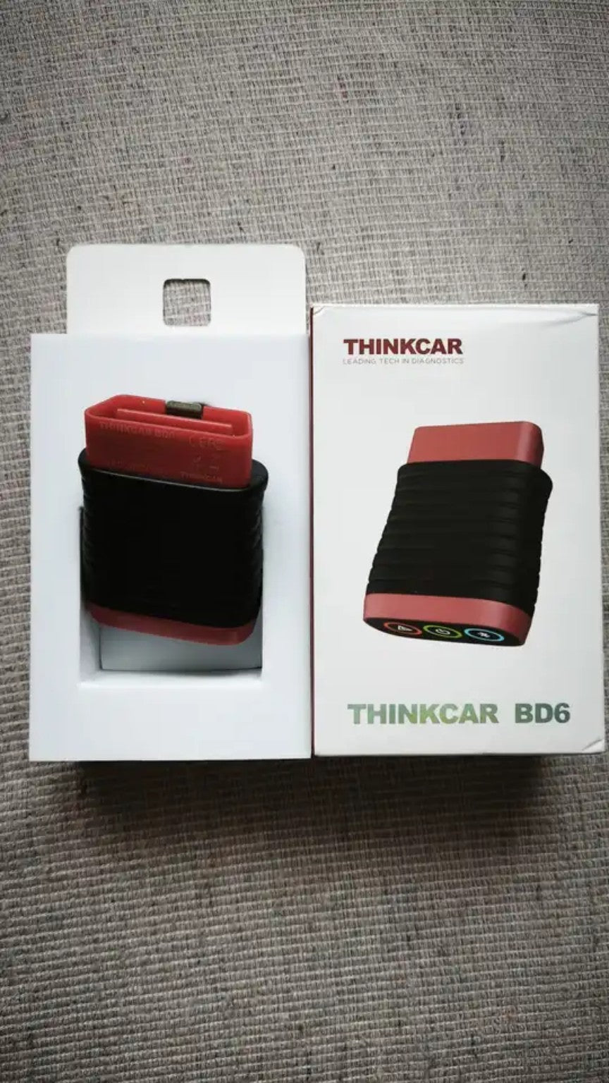 Thinkcar BD6 real complete product and box